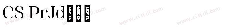 CS PraJad字体转换